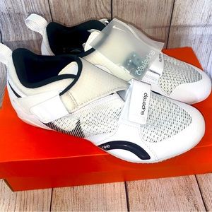 Nike Cycling Shoes size 9w white